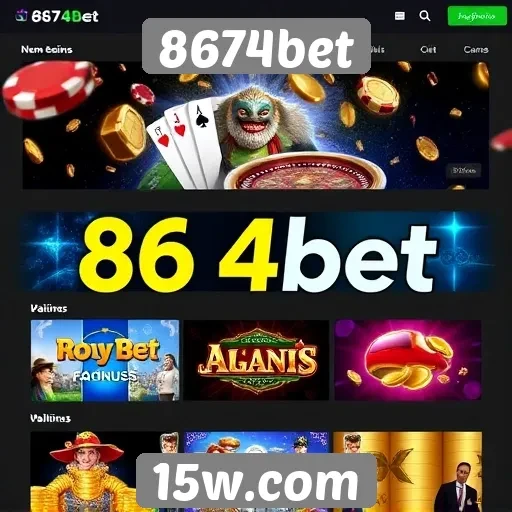 8674bet oferece variedade em jogos de cassino online