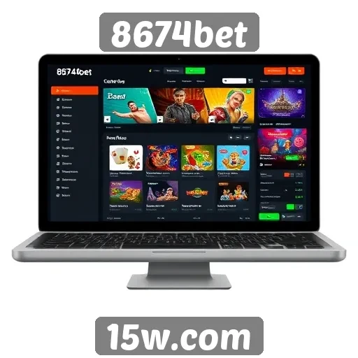 Interface do usuário no 8674bet é intuitiva e acessível